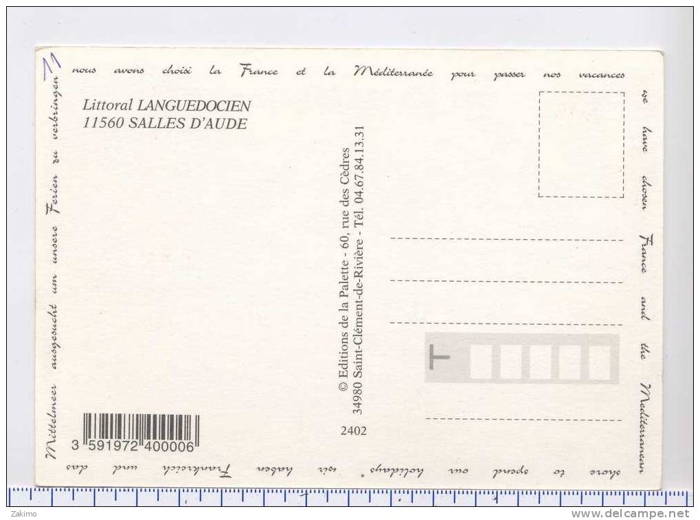 11- AUDE > SALLE D´AUDE -- --- RECTO / VERSO ----Z29 - Salleles D'Aude