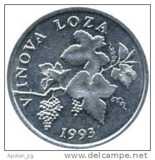 CROATIA:  2 Lipe 1993 UNC  *TOP CONDITION COIN * - Croacia