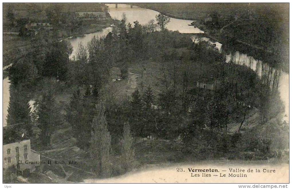 CPA - 89 - VERMENTON - Vallée De La Cure - Les Iles - Le Moulin - 867 - Vermenton