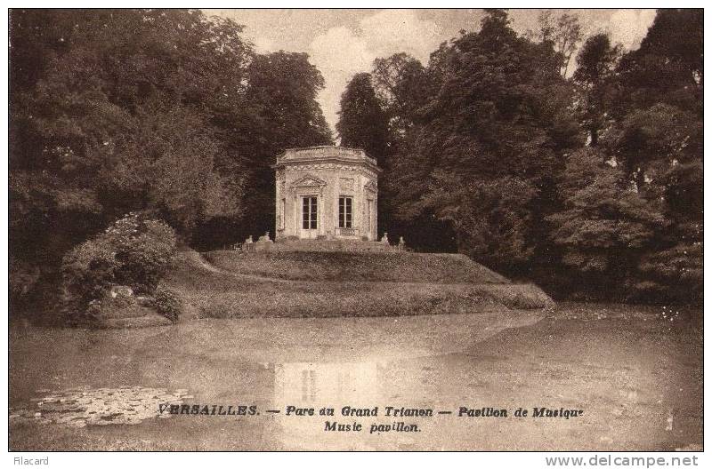 5714     Francia    Versailles  -Parc Du Grand  Trianon  -Pavillon  De  Musique   NV   (scritta) - Ile-de-France