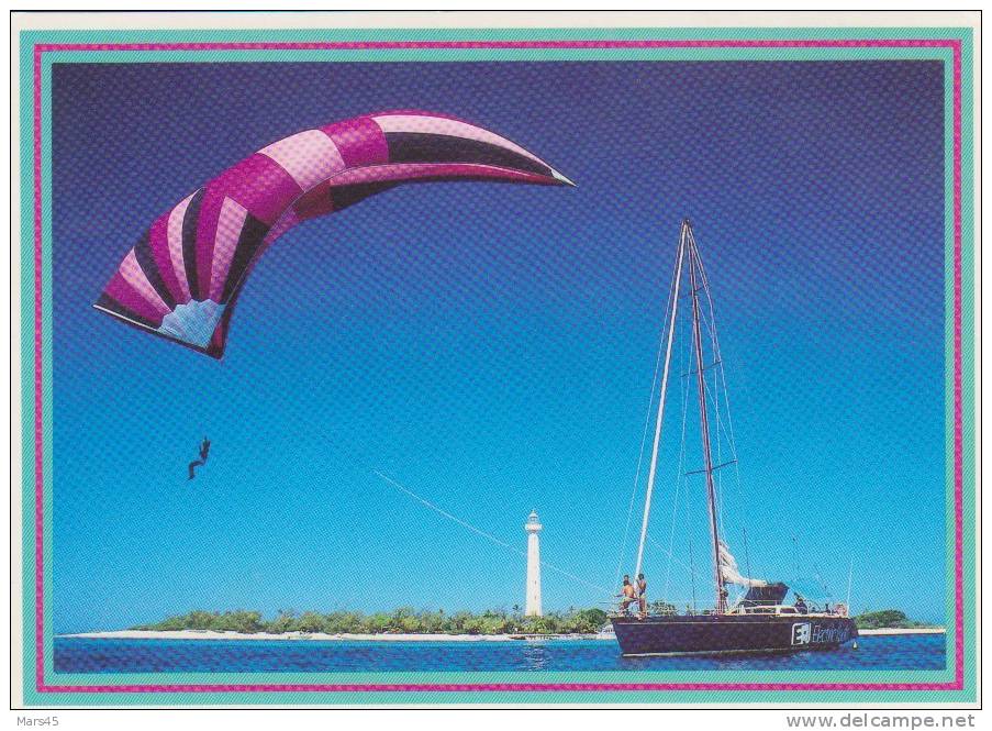 Nouvelle Calédonie,Océanie,Nouméa, Phare Amadée Sous Spinnaker,parachute - Nieuw-Caledonië