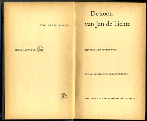 De Zoon Van Jan De Lichte - Dictionnaires