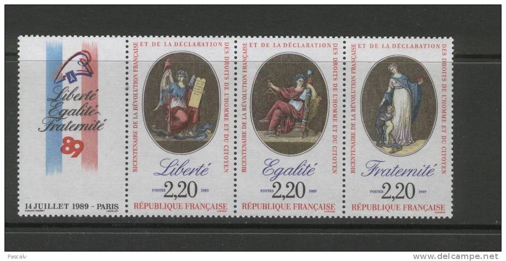 France Yvert 2576 Neufs** Sans Charnière MNH Révolution Française - Révolution Française