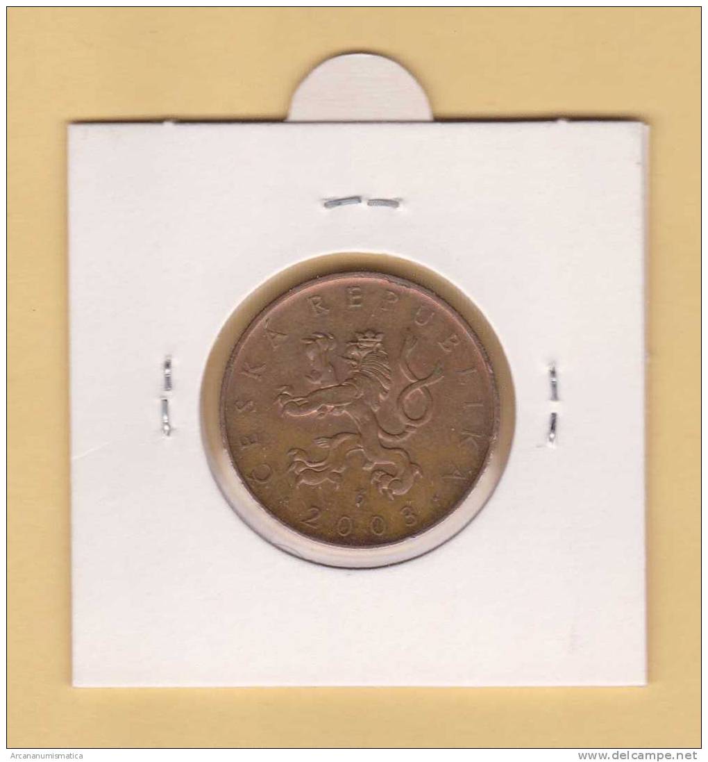 REPUBLICA  CHECA  10  CORONAS   Cobre-Acero  2.003    KM#4    MBC/VF     DL-7771 - Czech Republic