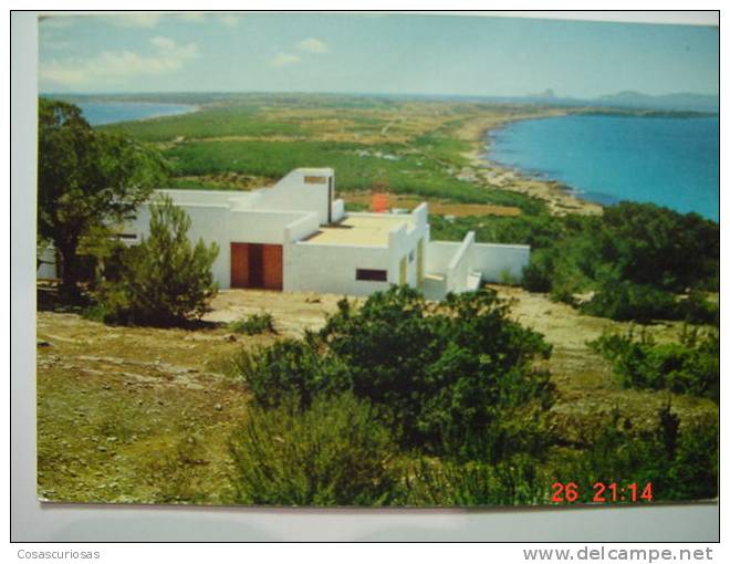 2826 FORMENTERA  DESDE LA MOLA BALEARES ISLANDS POSTAL AÑOS 1960  MIRA MAS EN MI TIENDA - Formentera