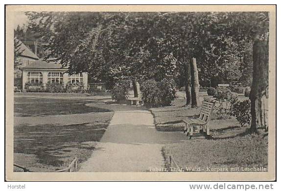 D-99891 Tabarz/Thür. Wald - Kurpark Mit Lesehalle - Tabarz