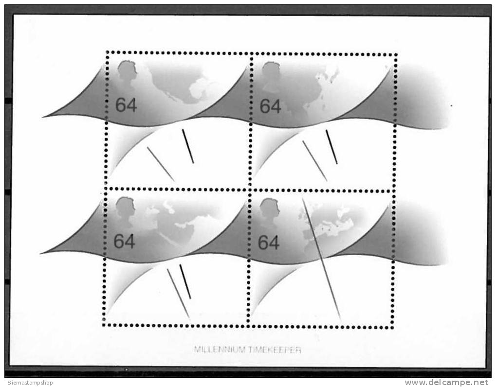 GREAT BRITAIN - 1999 MILLENIUM TIMEKEEPER & SOLAR ECLIPSE - V2098 - Europe