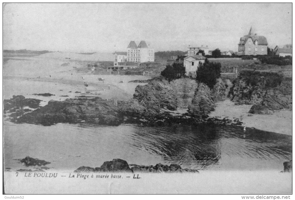 La Plage à Marée Basse - Le Pouldu