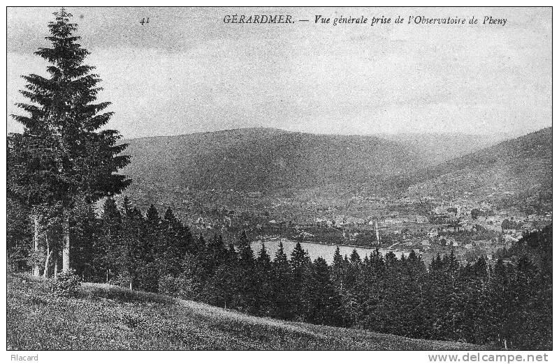 5778    Francia      Gerardmer  Vue  Generale  Prise  De L" Observatoire  De  Pheny  NV - Lorraine