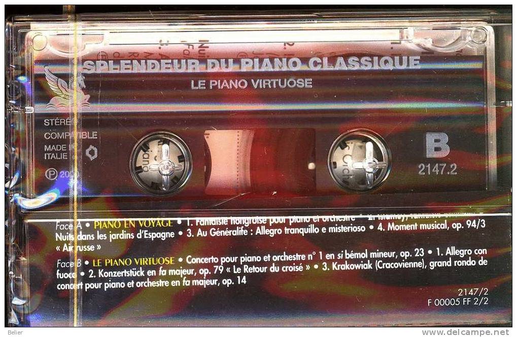 SPLENDEUR DU PIANO CLASSIQUE - Audiokassetten