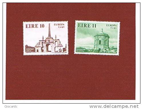 IRLANDA              - UNIF.394.395    -  1978 EUROPA CEPT: MONUMENTI      - NUOVI (MINT) ** - Ongebruikt