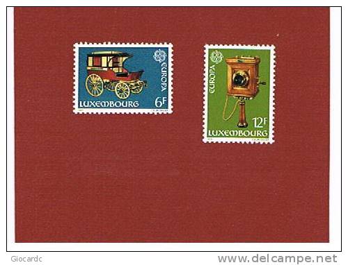 LUSSEMBURGO               - UNIF.937.938     -  1979 EUROPA CEPT: STORIA POSTALE       - NUOVI (MINT) ** - Ongebruikt