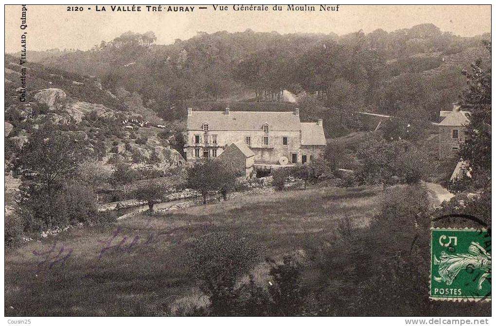 56 LA VALLEE TRE AURAY - Vue Générale Du Moulin Neuf - Auray