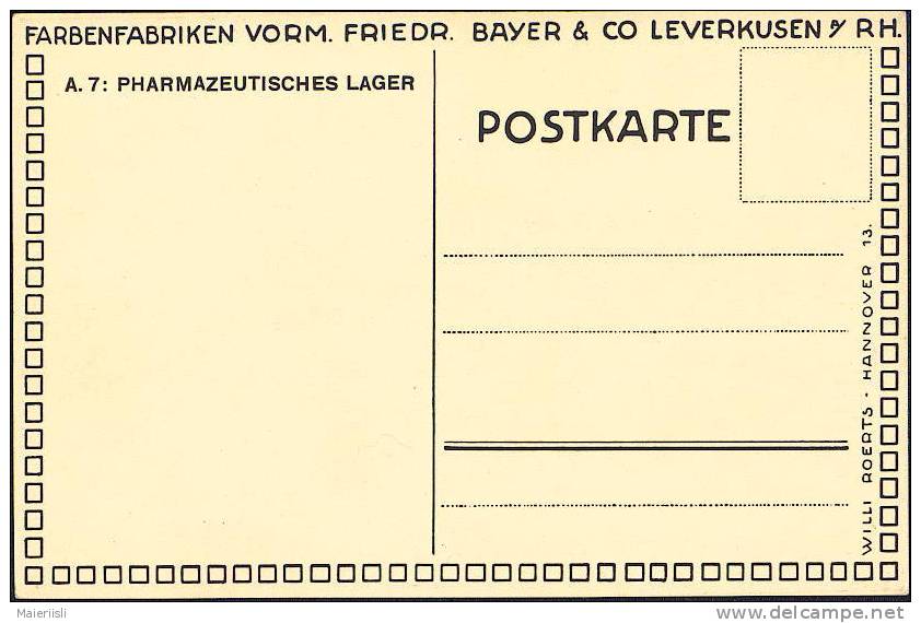 Leverkusen - Pharmazeutisches Lager - Farbenfabriken Vormals Friedr. Bayer & Co - Leverkusen