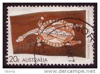 1971 - Australian Aboriginal Art 20c BARK PAINTING Stamp FU - Gebraucht