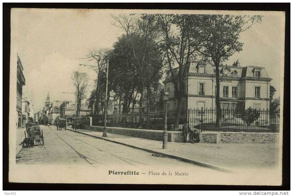 Pierrefitte - Place De La Mairie - 1907 - Pierrefitte Sur Seine