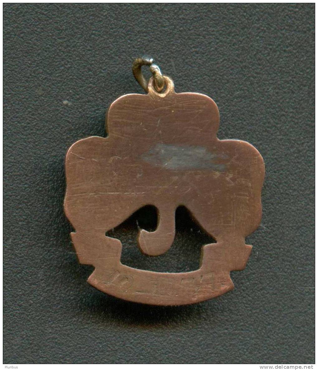 ESTONIA VINTAGE PRE-WWII GIRL SCOUT  MERIT  BADGE PENDANT, VERY NICE! - Scouting