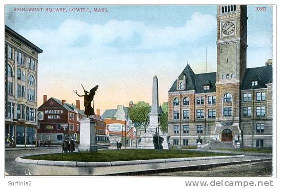 LOWELL - MONUMENT SQUARE - Lawrence