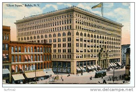 BUFFALO - ELLICOTT SQUARE 1911 - Buffalo