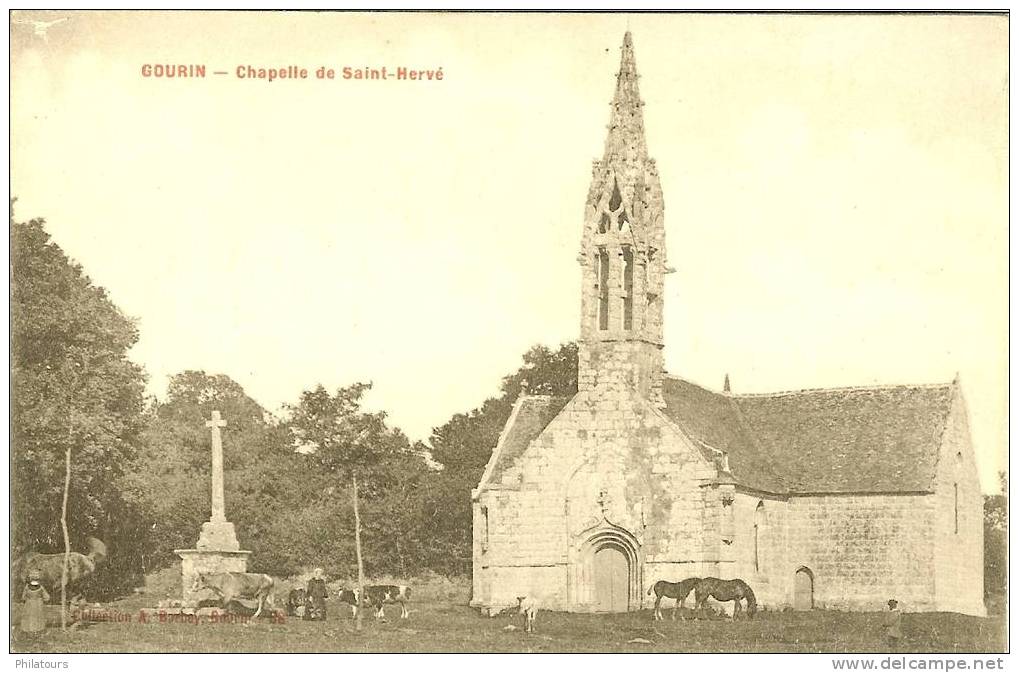 GOURIN  -  Chapelle De Saint-Hervé - Gourin