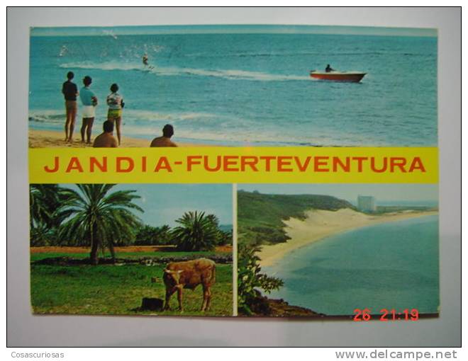 2858 JANDIA FUERTEVENTURA CANARIAS CANARY ISLANDS  POSTAL AÑOS 1970 MIRA MAS EN MI TIENDA - Fuerteventura