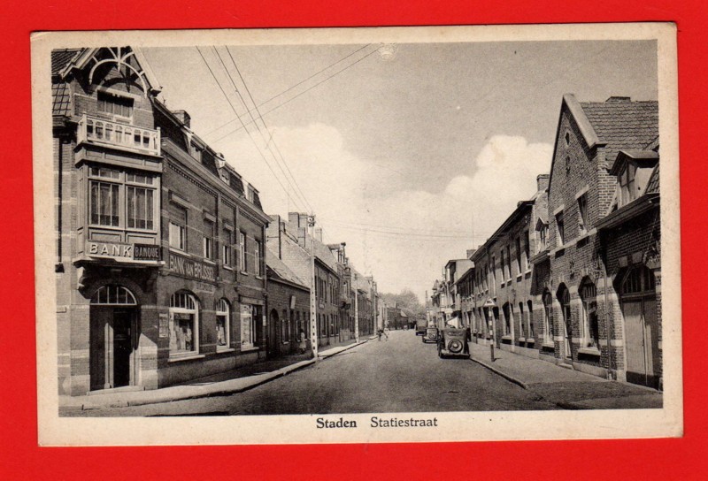 STADEN Statiestraat. - Staden