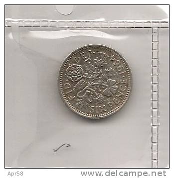 1964 Sixpence - H. 6 Pence