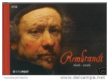 NEDERLAND PRESTIGE BOEKJE PR 11 REMBRANDT VERY FINE - Carnets Et Roulettes