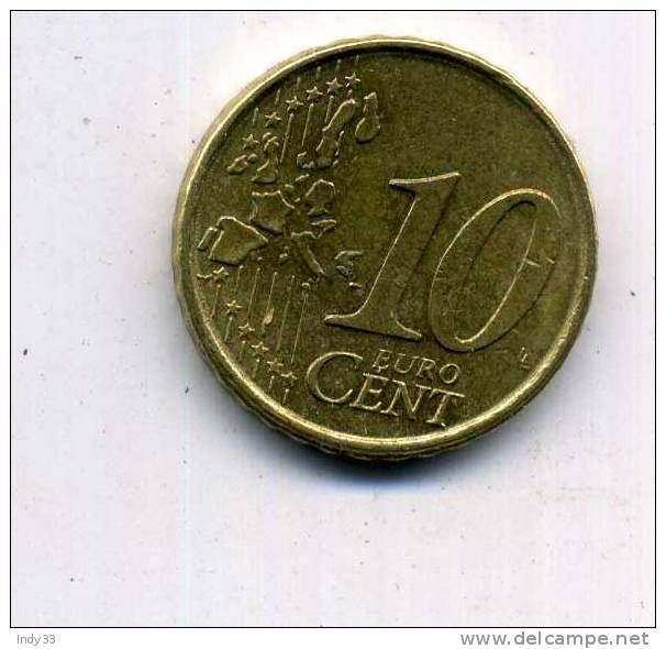 - ESPAGNE . EURO . 10 C. 1999 - Spagna