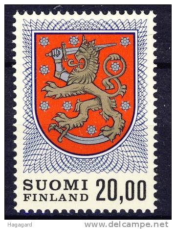 Finland 1978. National Coat Of Arms. Michel 823 I.  MNH(**) - Unused Stamps