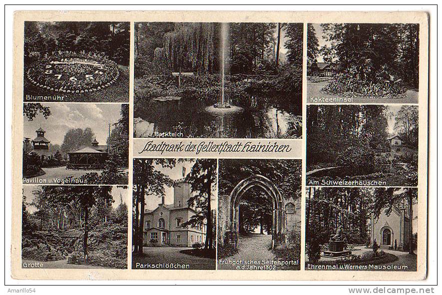 RAR Hainichen Gellertstadt - Stadtpark 1938 - Hainichen