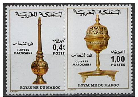 Maroc, N° 803 à N° 804** Y Et T - Marruecos (1956-...)