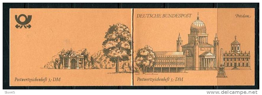 Germany 1989 Booklet  MH 26  MNH - Markenheftchen