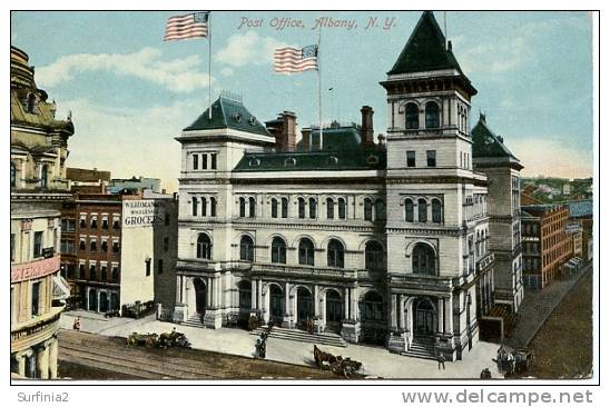 ALBANY - POST OFFICE - 1912 - Albany