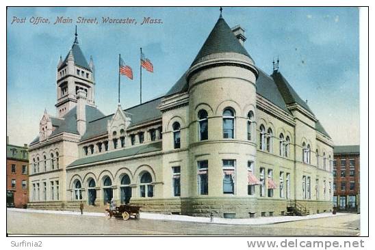 WORCESTER - MAIN STREET - POST OFFICE - Worcester