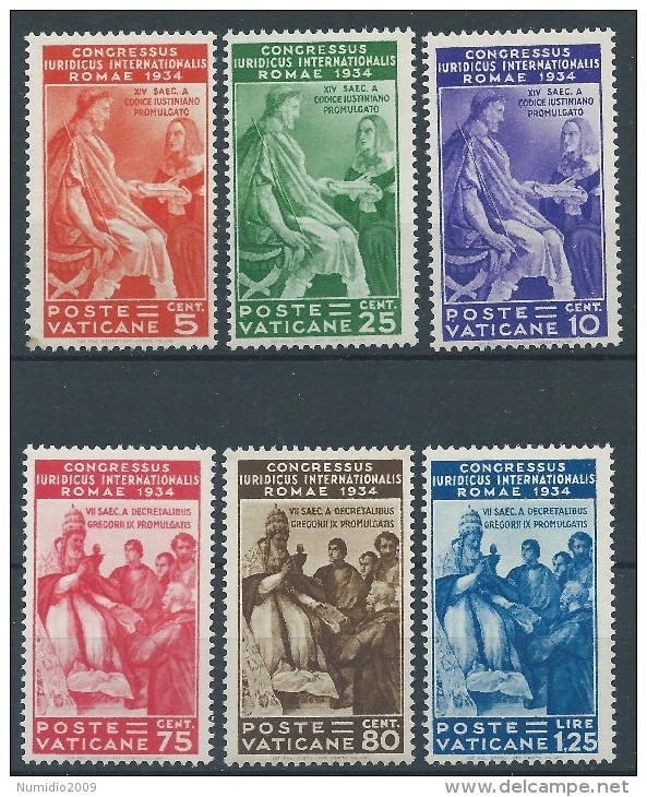 1935 VATICANO CONGRESSO GIURIDICO MH * J3 - Nuevos