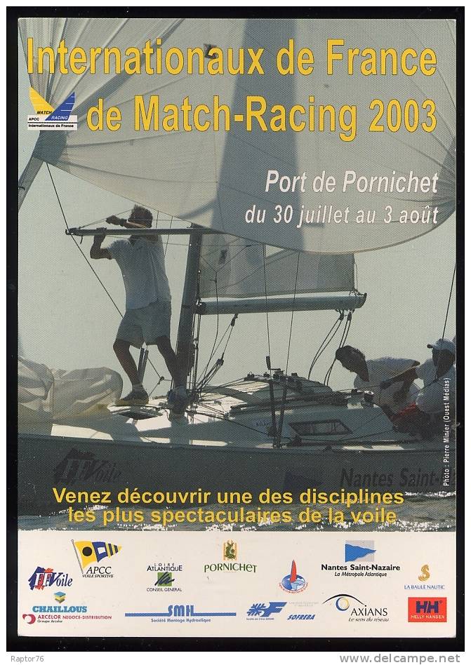 CPM Internationaux De France De Match Racing Port De Pornichet - Sailing