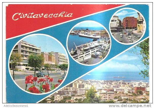 43295)cartolina Illustratoria Località Di Civitavecchia - Civitavecchia