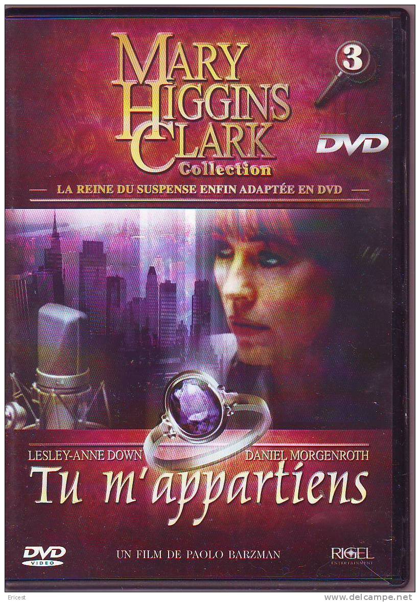 DVD MARY HIGGINS CLARK COLLECTION 3 TU M´APPARTIENS (*1*) - Séries Et Programmes TV