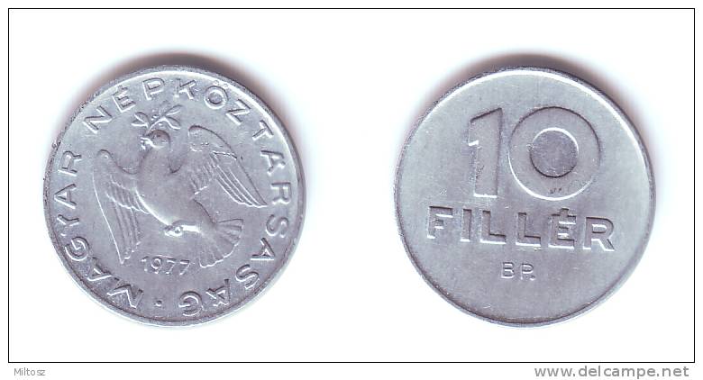 Hungary 10 Filler 1977 - Ungheria