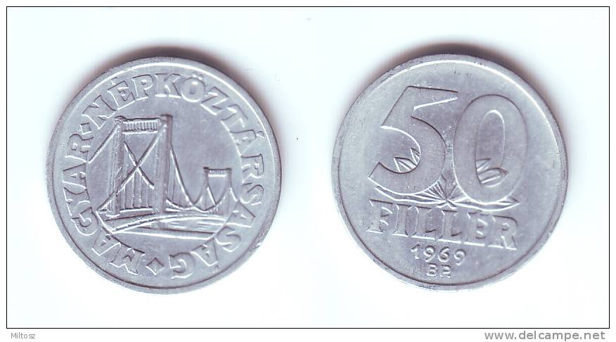 Hungary 50 Filler 1969 - Hongrie