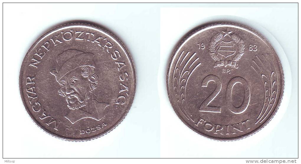 Hungary 20 Forint 1983 - Hungary