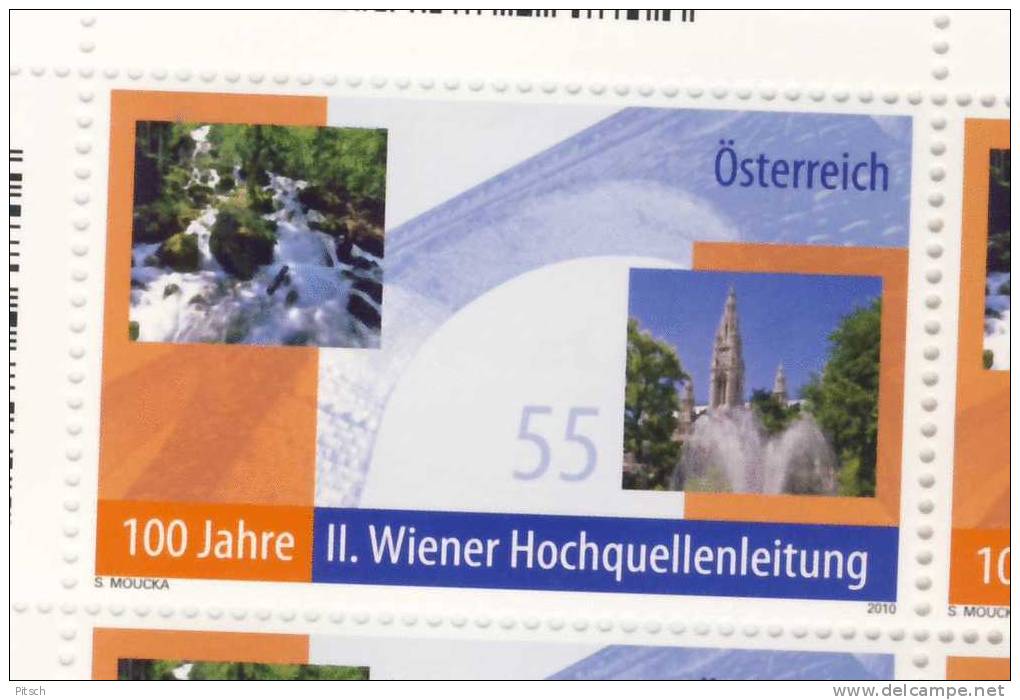 Österreich 100 Jahre II. Wiener Hochquellenleitung - Neufs