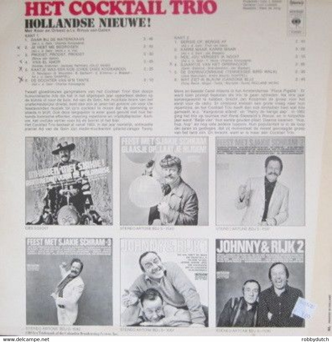 * LP *  HET COCKTAIL TRIO - HOLLANDSE NIEUWE (Holland 1971) - Other - Dutch Music