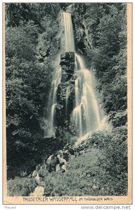 5819       Germania    Trusetaler  Wasserfall   Im   Thuringer  Wald  VG  1927 - Meiningen