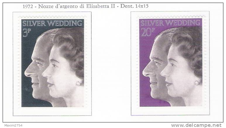 1972 - N. 672/73 ** (CATALOGO UNIFICATO) - Unused Stamps