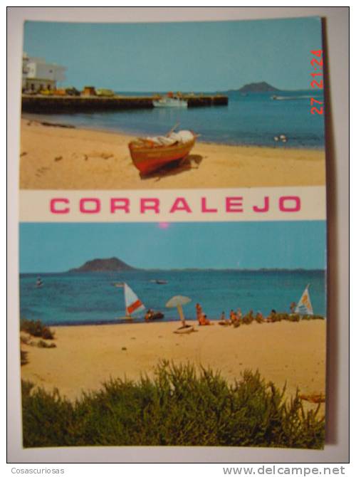 3105 FUERTEVENTURA CORRALEJO     CANARIAS CANARY ISLANDS AÑOS 1970 OTRAS SIMILARES EN MI TIENDA - Fuerteventura