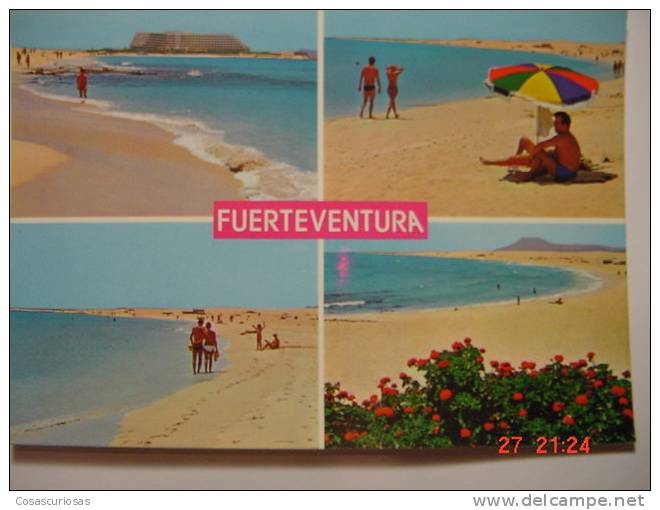 3103 FUERTEVENTURA  PLAYAS    CANARIAS CANARY ISLANDS AÑOS 1970 OTRAS SIMILARES EN MI TIENDA - Fuerteventura