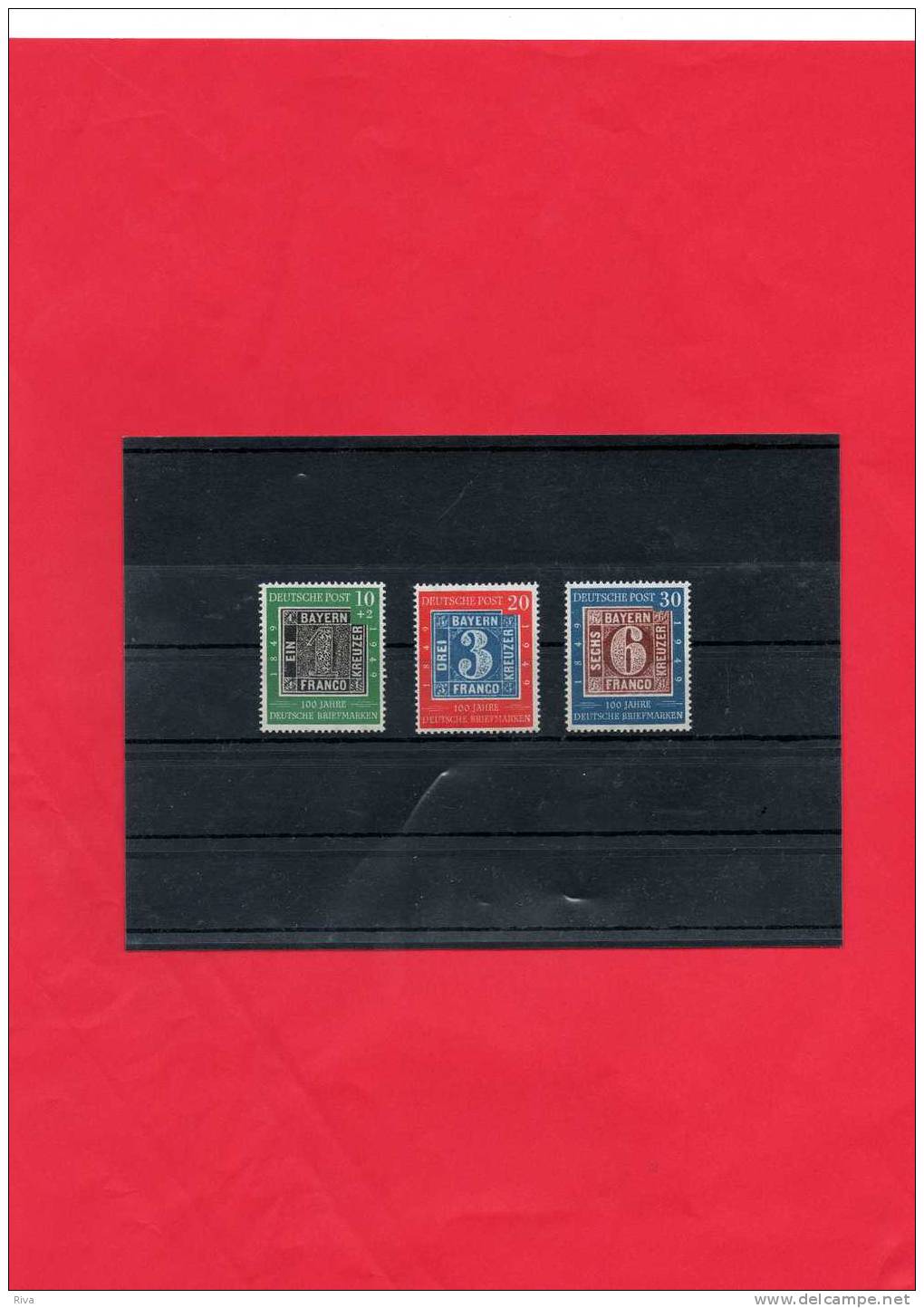 Allm / BIZONE N° 76 / 78  Luxe *** - Unused Stamps