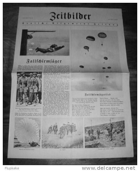 Zeitbilder Deutsche Allgemeinne Zeitung 1939-1940 - 5. Guerre Mondiali